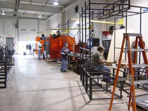 Fabrication of Metal Framework of Stages