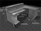 3D Model of reception desk